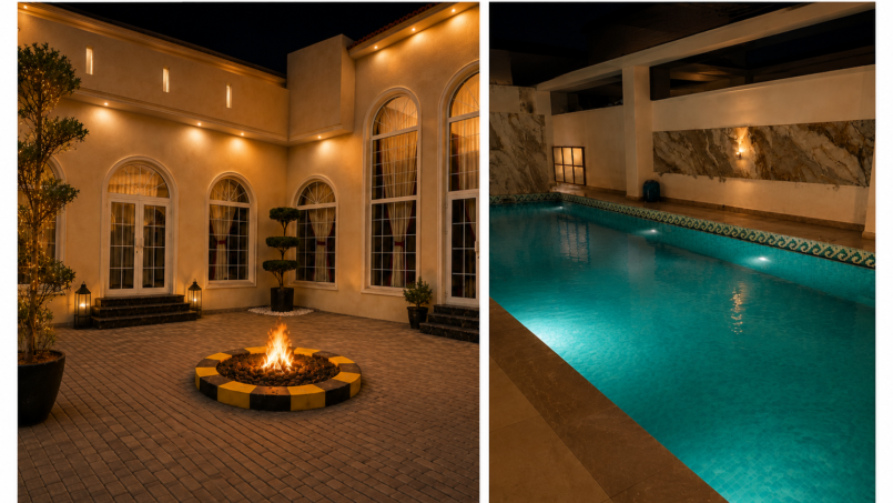 pool+bbq