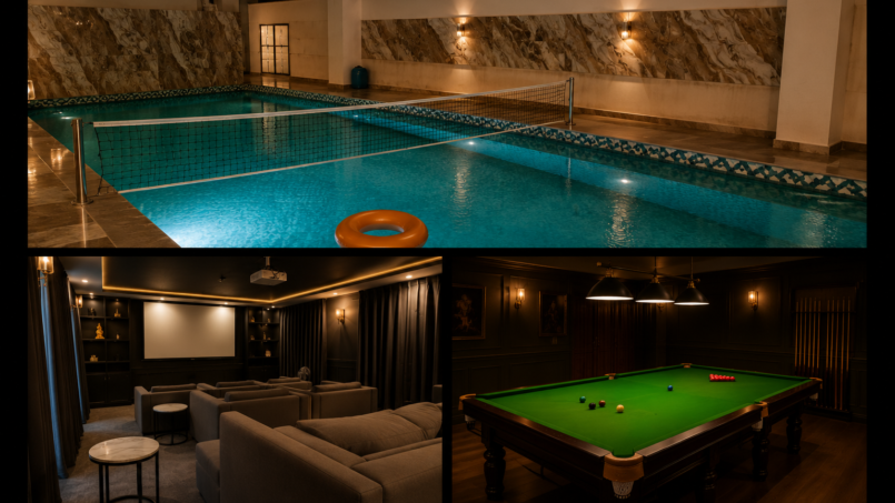 pool, cinema & snooker